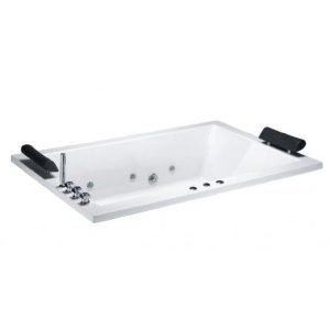 Bồn tắm đôi Massage CAESAR MT7180C Đèn - Không Chân - Không Yếm