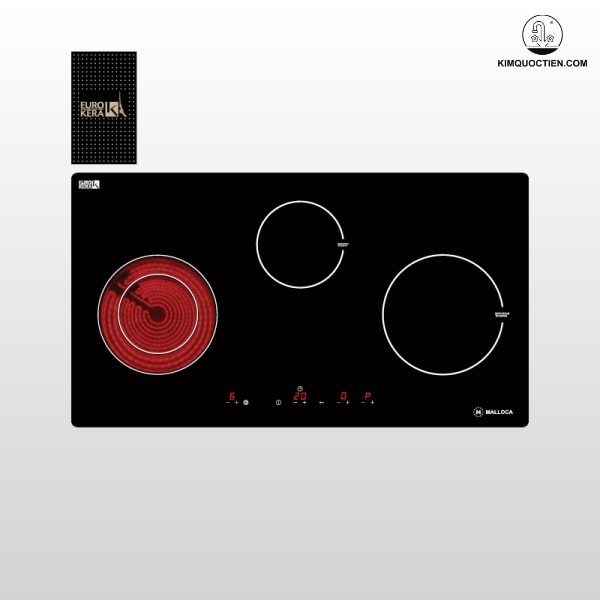 Bếp từ kết hợp hồng ngoại Malloca MH-03IRB LB