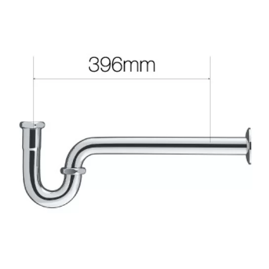 Ống Thải Co Chữ P INAX A-674P