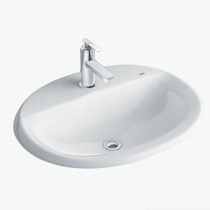 Chậu Rửa Lavabo INAX AL-2395V Dương Vành Aqua Ceramic