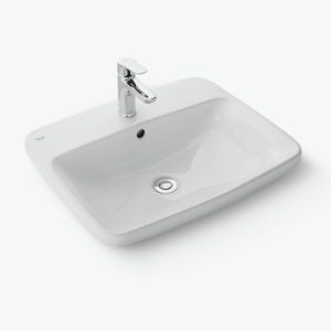 Chậu Rửa Lavabo INAX AL-2398V Dương Vành Aqua Ceramic