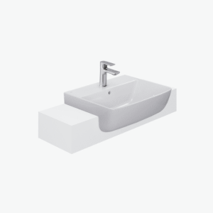 Chậu Rửa Lavabo INAX AL-345V Bán Âm Bàn Aqua Ceramic