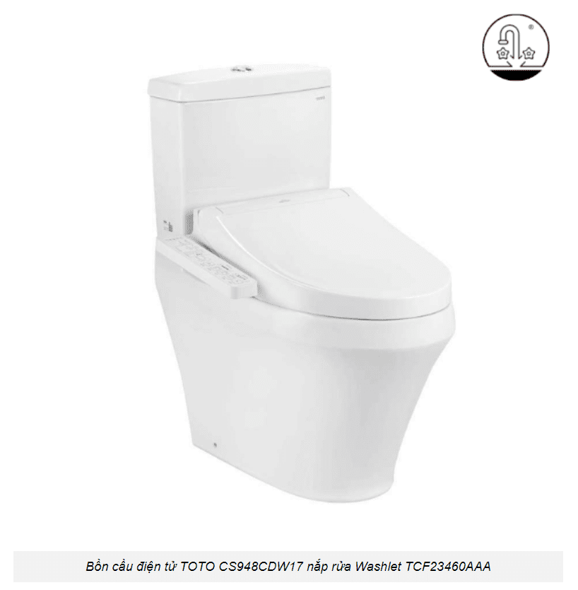 bồn cầu điện tử TOTO CS948CDW17