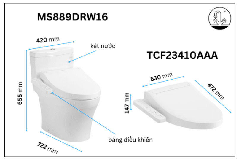 TOTO MS889DRW16