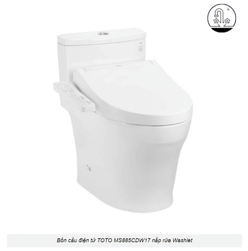 Bồn cầu thông minh TOTO MS885CDW17