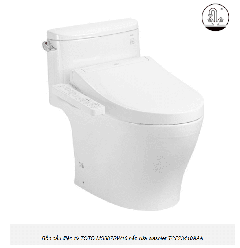 Bồn cầu thông minh TOTO MS887RW16