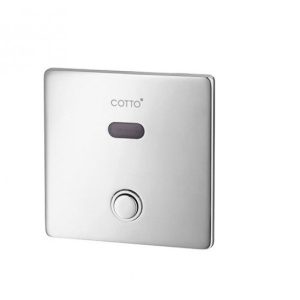 Van Xả Tiểu Nam COTTO CT4802AC Âm Tường Dùng Điện