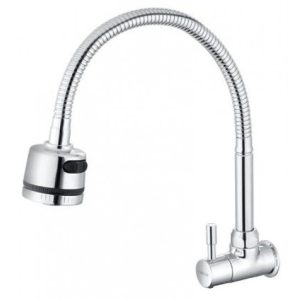 Vòi Bếp CAESAR K026C Lạnh Ống Mềm 2 Chế Độ Gắn Tường