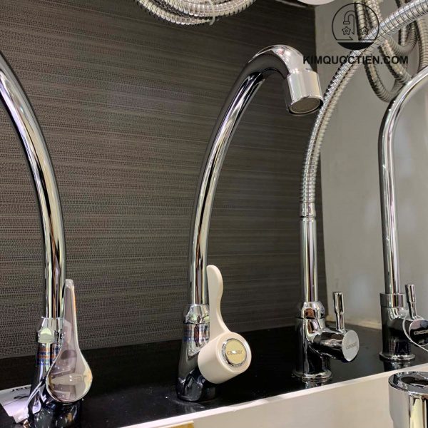 Vòi Bếp CAESAR K027C Lạnh Tay Nhựa