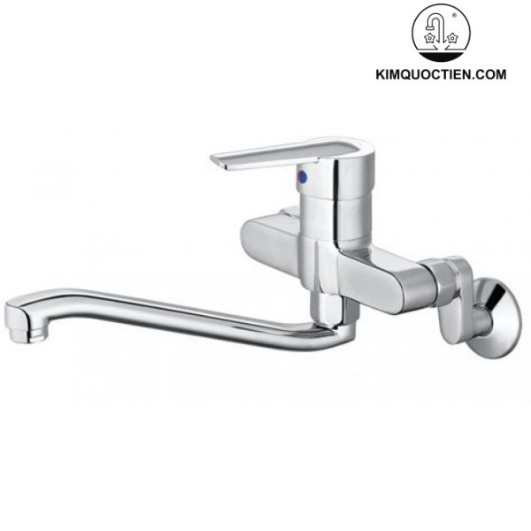 Vòi Bếp CAESAR K376C Nóng Lạnh Gắn Tường