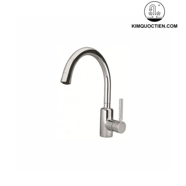 Vòi Bếp TOTO TX608KNBR Gật Gù Nóng Lạnh Rút Dây