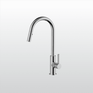 Vòi Chậu Rửa Chén MALLOCA K012C Nóng Lạnh Dây Rút