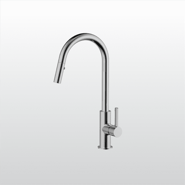 Vòi Chậu Rửa Chén MALLOCA K012C Nóng Lạnh Dây Rút