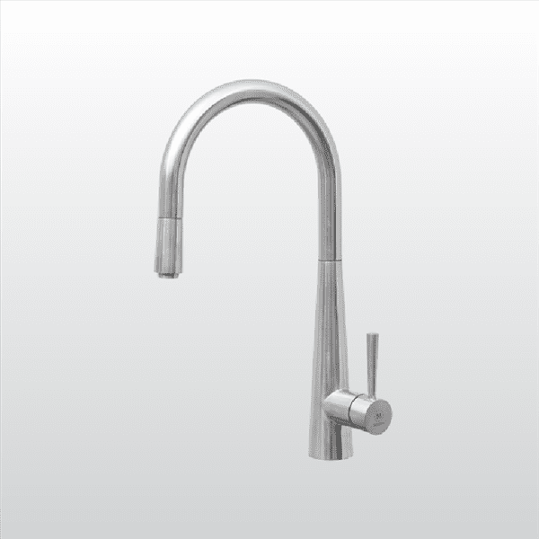 Vòi Chậu Rửa Chén MALLOCA K095-SS Nóng Lạnh Dây Rút