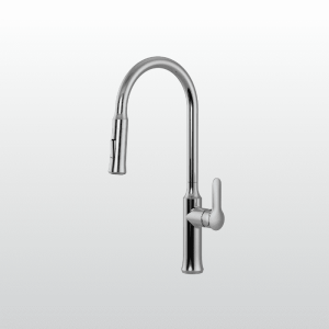 Vòi Chậu Rửa Chén MALLOCA K110-SS Nóng Lạnh Dây Rút