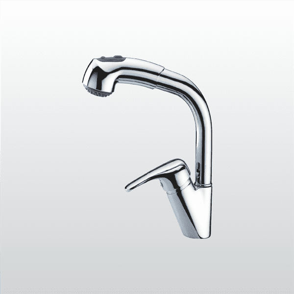 Vòi Chậu Rửa Chén MALLOCA K140 Nóng Lạnh Dây Rút