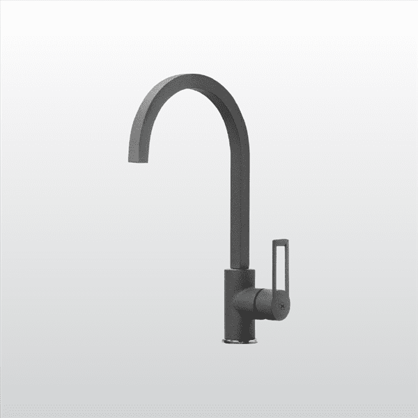 Vòi Chậu Rửa Chén MALLOCA MF-073 Nóng Lạnh Màu Xám