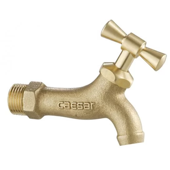 Vòi Lạnh Gắn Tường CAESAR W034 Phi 21