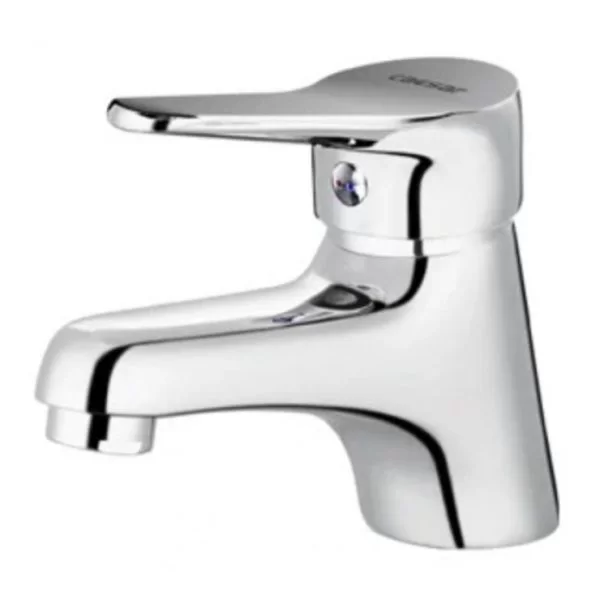 Vòi Lavabo CAESAR B330CU Nóng Lạnh Xả Nhấn
