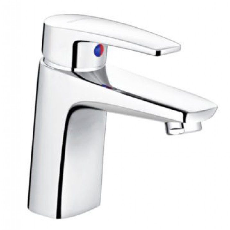Vòi Lavabo CAESAR B390CP Nóng Lạnh Xả Ty