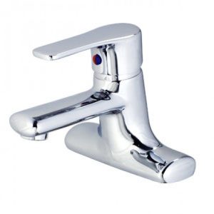 Vòi Lavabo CAESAR B432CP Nóng Lạnh Xả Ty