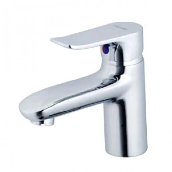 Vòi Lavabo CAESAR B490CU Nóng Lạnh Xả Nhấn