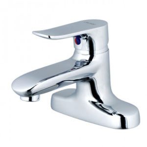 Vòi Lavabo CAESAR B492CP Nóng Lạnh Xả Ty