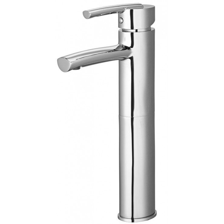 Vòi Lavabo CAESAR B541CU Nóng Lạnh Cổ Cao Xả Nhấn