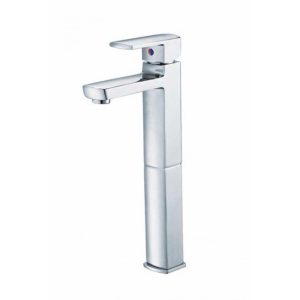 Vòi Lavabo CAESAR B551CU Nóng Lạnh Cổ Cao Xả Nhấn