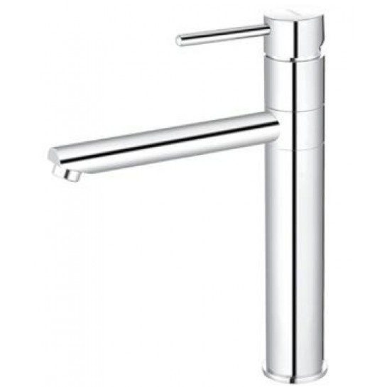 Vòi Lavabo CAESAR B751CU Nóng Lạnh Cổ Cao Xả Nhấn