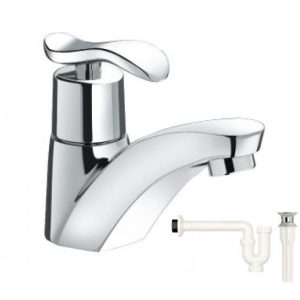 Vòi Lavabo INAX LFV-11AP Lạnh Kèm Bộ Xả Nhựa A-325PS