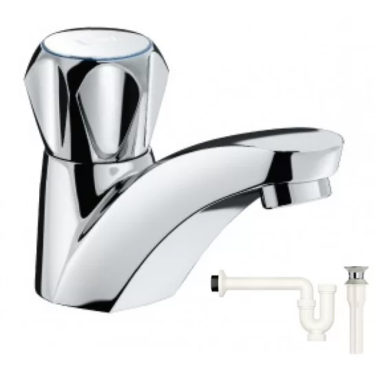 Vòi Lavabo INAX LFV-12AP Lạnh Kèm Bộ Xả Nhựa A-325PS