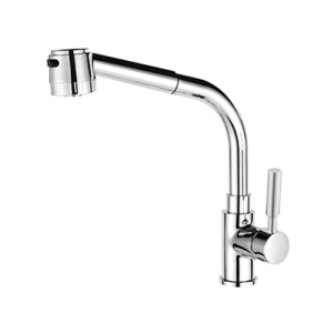 Vòi Rửa Chén EUROSUN S-K028R Nóng Lạnh Dây Rút