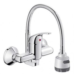 Vòi Rửa Chén VIGLACERA VG712 Nóng Lạnh Gắn Tường