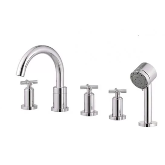 Vòi Sen Xả Bồn Tắm COTTO CT248C16S41 Nóng Lạnh 5 Lỗ