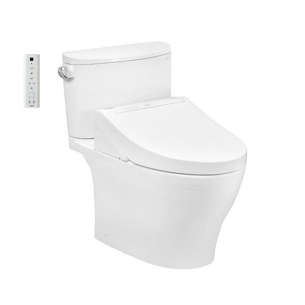 Bồn Cầu Điện Tử TOTO CS767CRW15#XW Kèm Nắp Rửa Điện Tử WASHLET (Loại Giấu Dây) Dòng C5 - TCF24460AAA (220V)