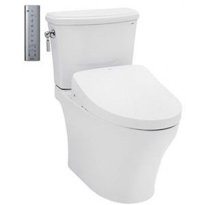 Bồn Cầu Điện Tử TOTO CS986CGW12#XW Kèm Nắp Rửa Điện Tử WASHLET (Loại Giấu Dây) Dòng S7 - TCF4911EZ (220V)