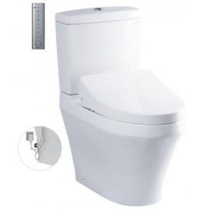 Bồn Cầu Điện Tử TOTO CS948DW11#XW Kèm Nắp Rửa Điện Tử WASHLET Dòng S7 - TCF4911Z (220V)