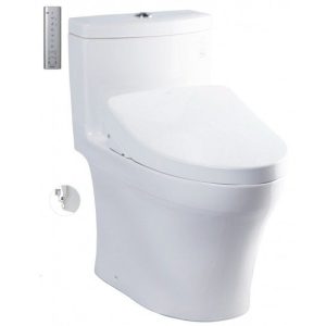 Bồn Cầu Điện Tử TOTO MS889DRW11#XW Kèm Nắp Rửa Điện Tử WASHLET Dòng S7 - TCF4911Z (220V)