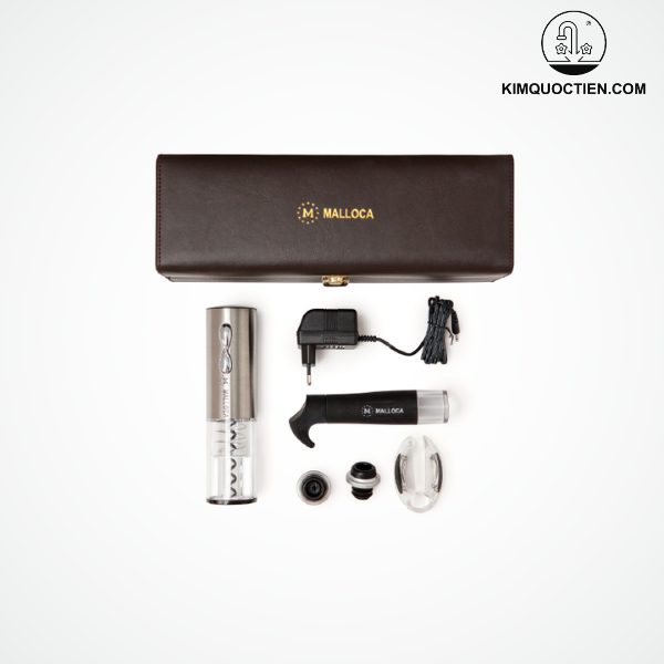 Bộ dụng cụ khui rượu MWO-TZ9 gồm 6 món với vẻ ngoài sang trọng và lịch lãm