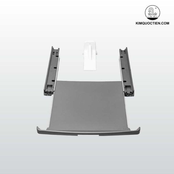 Bộ liên kết máy giặt máy sấy Malloca MTD-T1510HP/ MWM-T1510BL dễ dàng lắp đặt, có thêm chỗ đặt quần áo tiện lợi trong quá trình đem đồ từ máy giặt sang máy sấy