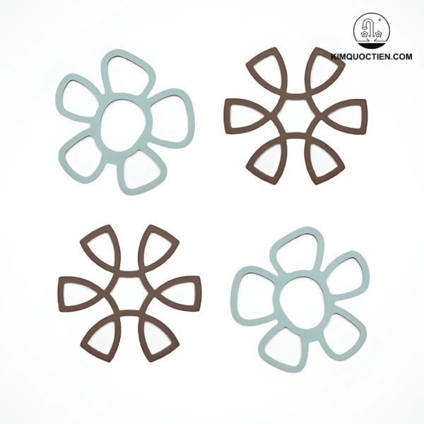 Bộ lót nồi Malloca MST-6667 được làm từ silicone bền bỉ, chịu nhiệt tốt và không lo bám màu thực phẩm trong quá trình sử dụng