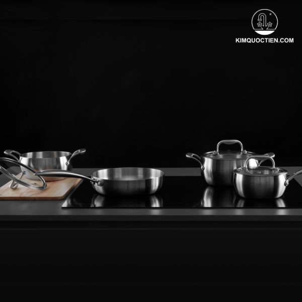 Bộ nồi 9 món Malloca SA-2041 được làm từ inox 304, đảm bảo an toàn cho sức khỏe trong quá trình sử dụng