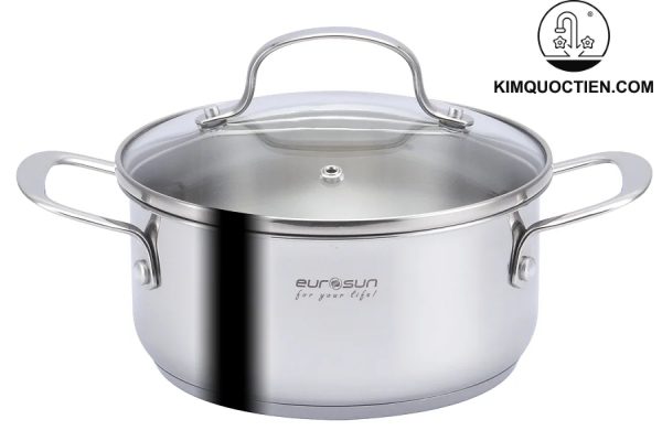 Thiết kế đáy 3 lớp (inox – nhôm – inox) giúp truyền nhiệt nhanh, giữ nhiệt lâu, tiết kiệm năng lượng tối đa