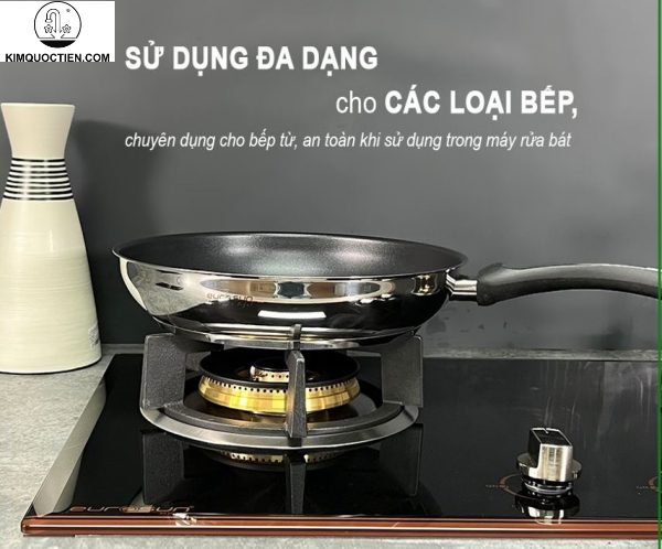 Chảo chống dính Whitford Quantanium 3 lớp – bền bỉ, an toàn và không chứa chất độc hại