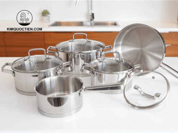 Bộ nồi Malloca SA-1503 5 dụng cụ nấu nướng