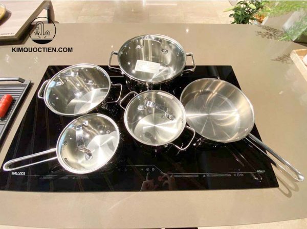 Bộ nồi Malloca SA-1503 chính hãng bền bỉ
