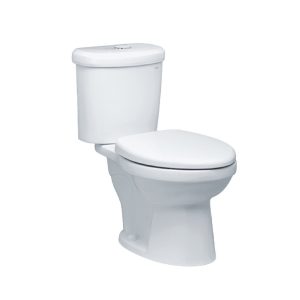 Bồn Cầu CAESAR CT1338 2 Khối Nắp Êm Xả Nhấn 1 Chế Độ