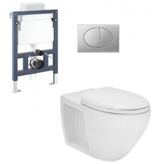 Bồn Cầu COTTO SC198517(T) Treo Tường Nắp Êm