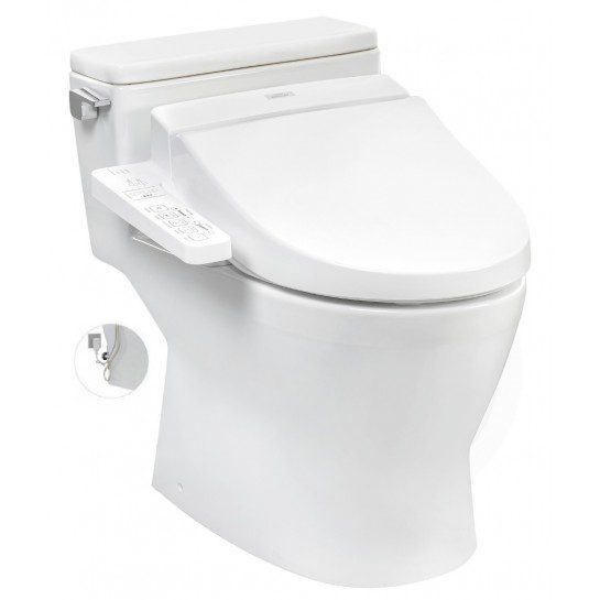 Bồn Cầu Điện Tử TOTO MS188VKW7#XW/T53P100VR Kèm Nắp Rửa Điện Tử WASHLET Dòng C2 - TCF6631A (220V)
